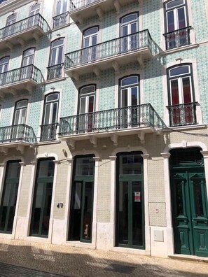 Façade de l’hébergement