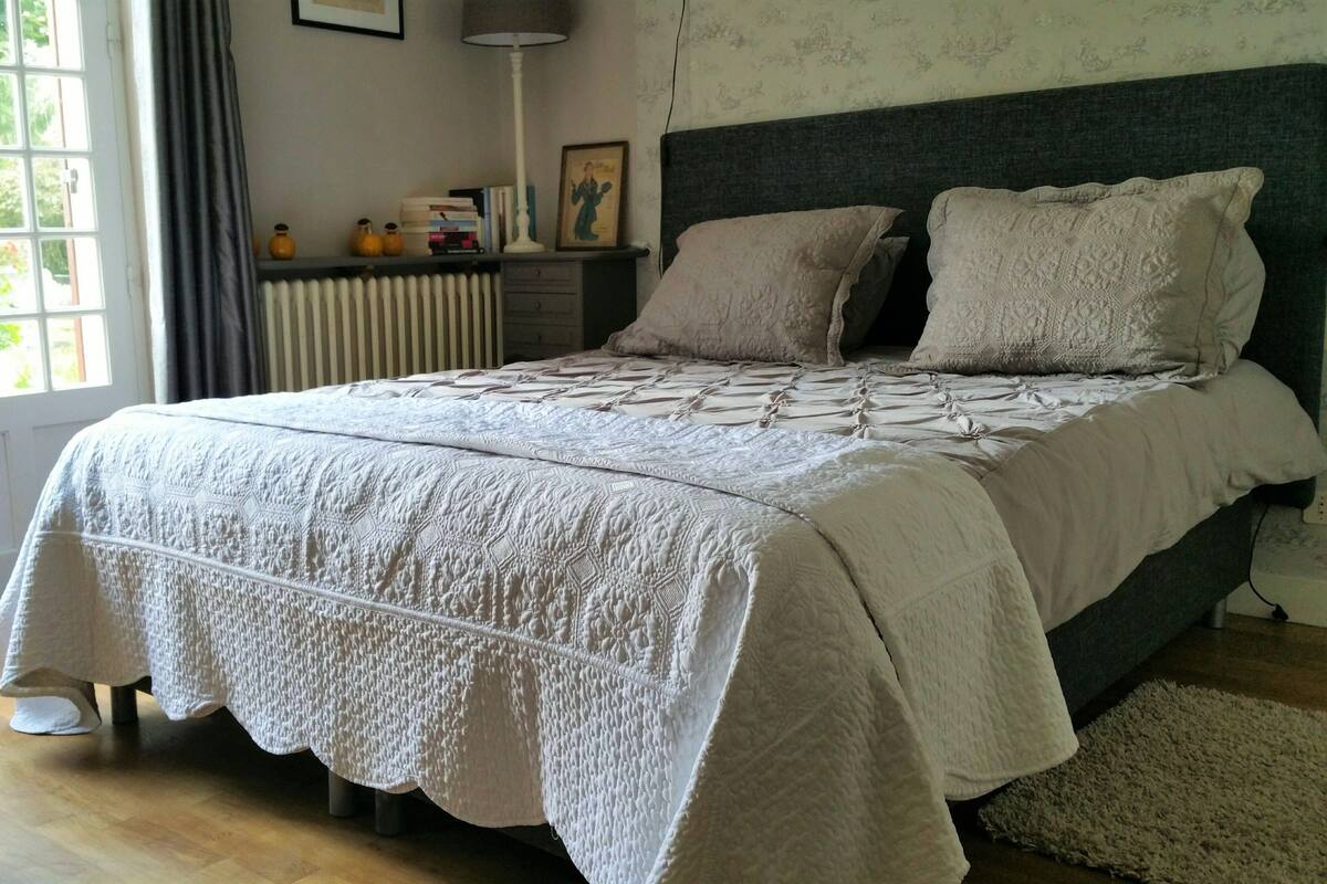 Premium bedding, individually decorated, individually furnished