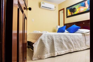 1 bedroom, desk, soundproofing, iron/ironing board