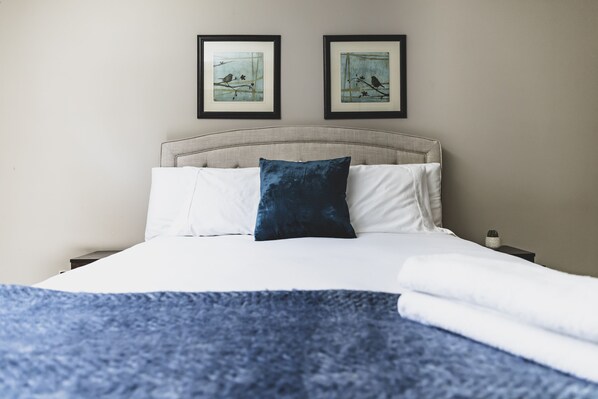 2 Schlafzimmer, Bügeleisen/Bügelbrett, kostenloses WLAN, Bettwäsche