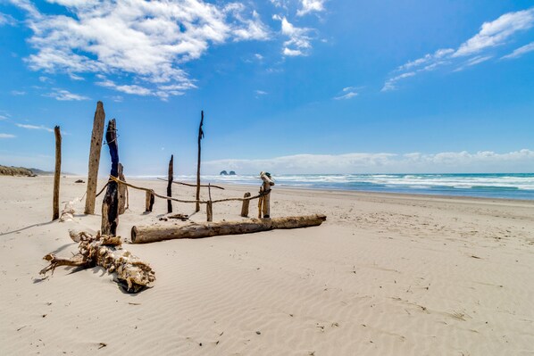 Sulla spiaggia