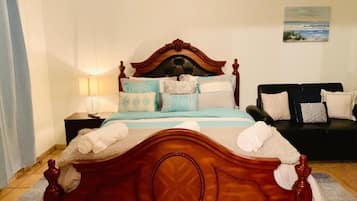 Select Comfort beds, minibar, in-room safe, soundproofing