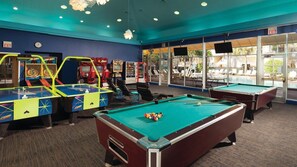 Games room - Family-Friendly Villa Resort by Orlando’s Top Attractions (Orlando)