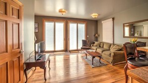 House, Multiple Beds (Wasatch Cottage) | Living area | TV, DVD player - Wasatch Cottage (Telluride)