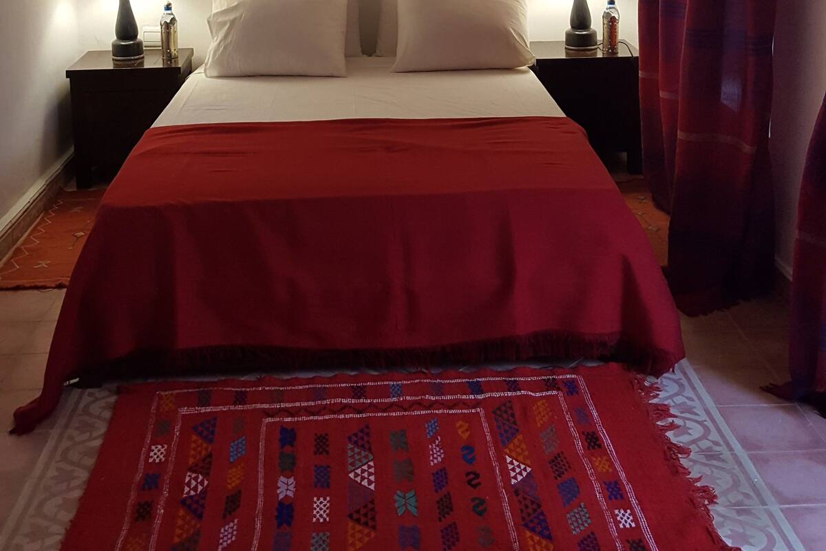 Premium bedding, down comforters, pillowtop beds, blackout drapes