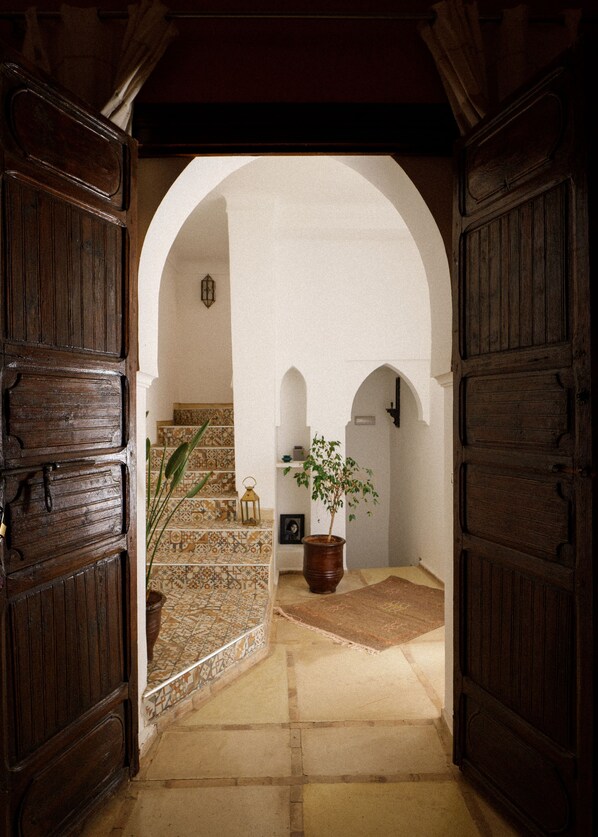 Premium bedding, down comforters, pillowtop beds, individually furnished - Riad Safia (Marrakech)