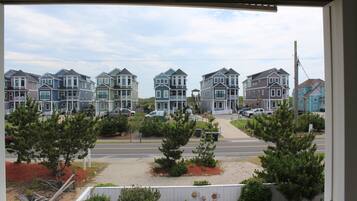 Deluxe Double Room, Multiple Beds, Pool View | Terrace/patio