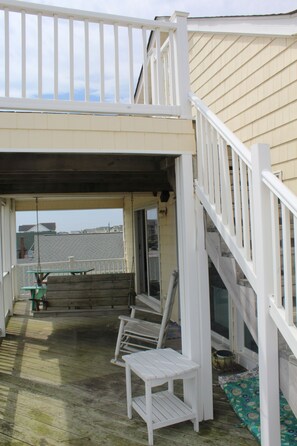 Signature Studio Suite, Ocean View | Terrace/patio - Sandbar Bed & Breakfast (Nags Head)