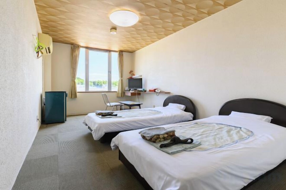 Desk, WiFi (free), bed sheets