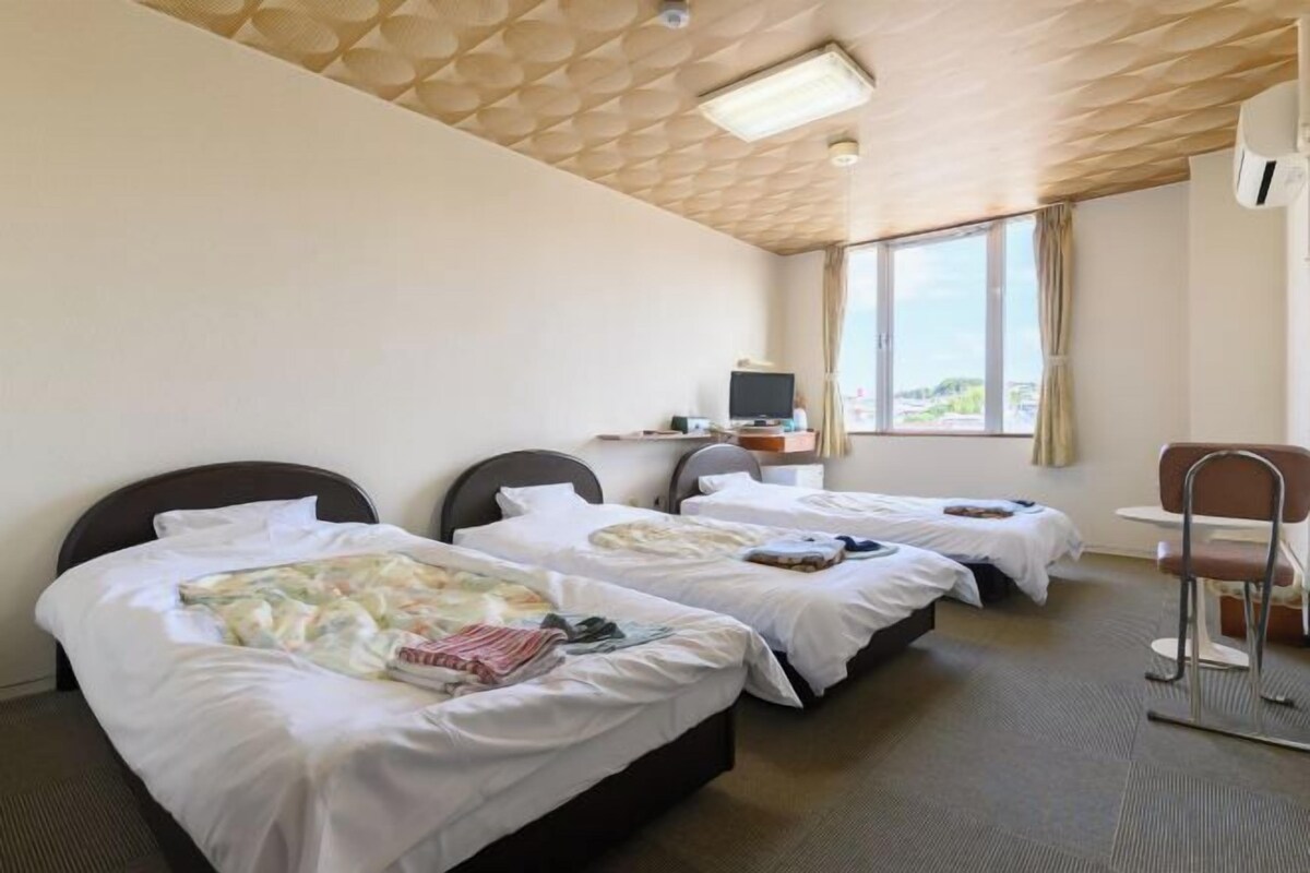 Desk, WiFi (free), bed sheets