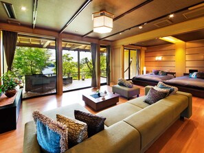 Living room - Dokutsuburo no Yado Hyakurakuso (Noto)