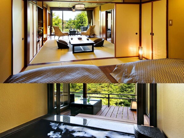 Living room - Dokutsuburo no Yado Hyakurakuso (Noto)