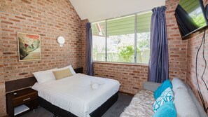1 quarto, roupa de cama