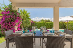 Outdoor dining - Brisa de Mar II, Villa 5StarsHome Mallorca (Alcúdia)