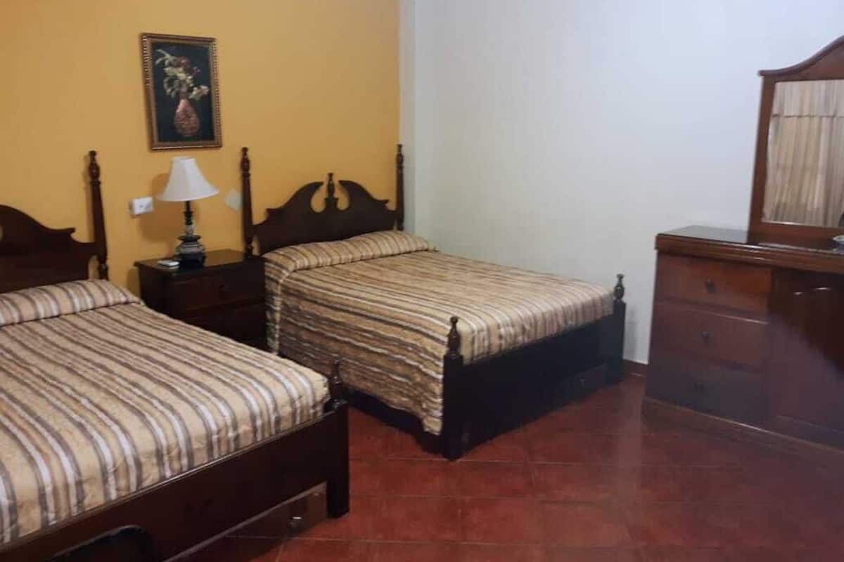 Classic Double Room, Courtyard View | Hypo-allergenic bedding, down comforters, blackout drapes