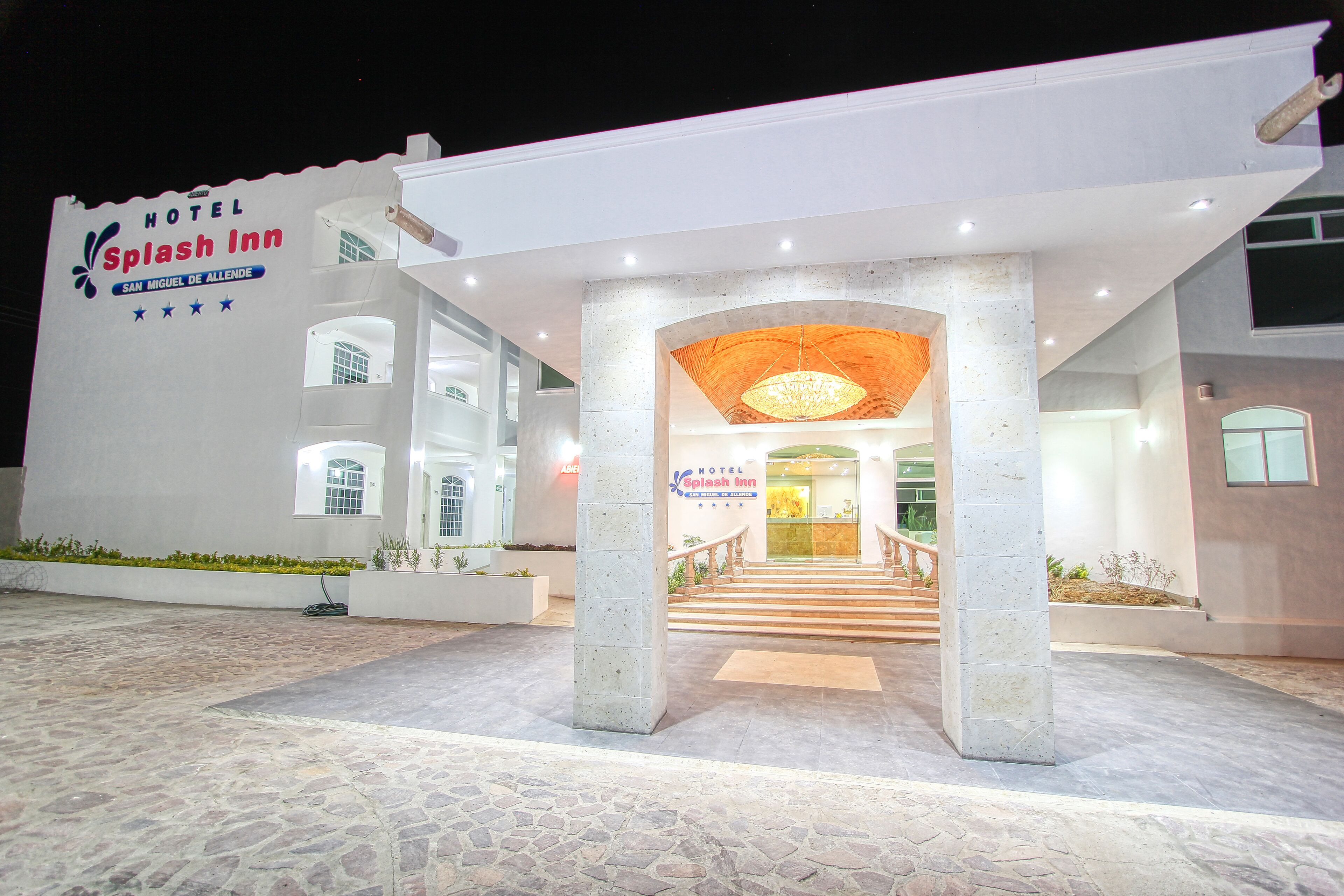 front of property – evening/night