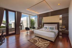3 chambres, surmatelas, coffres-forts dans les chambres