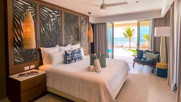 Suite présidentielle (Preferred Club) | Literie de qualité, couette en duvet, articles de minibar gratuits