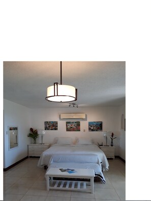 1 غرفة نوم ومكواة/لوح كي وواي فاي وملاءات أسرّة