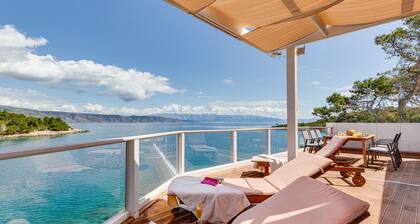 Apartments- Habek- apartment the View 6 people, Basina, Hvar,