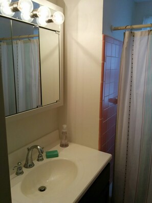 Bathtub, toilet paper