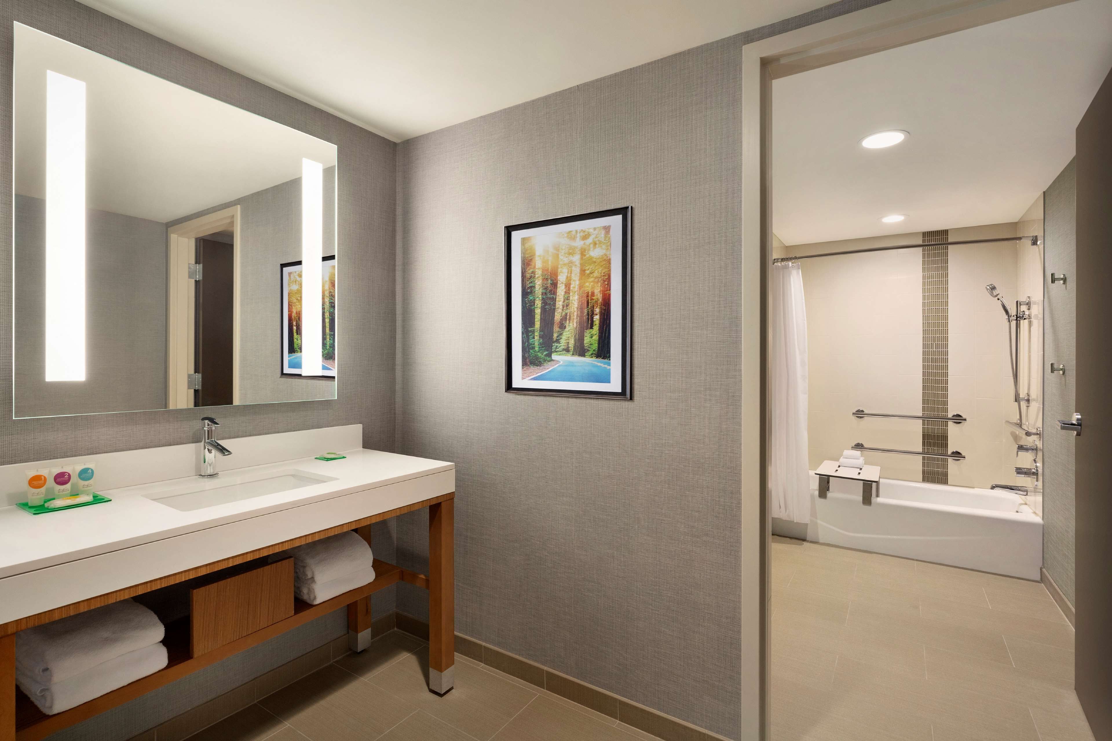 free toiletries, hair dryer, towels, soap