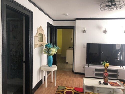 Cozy French Pied a terre - Cama King, lavadora / secadora