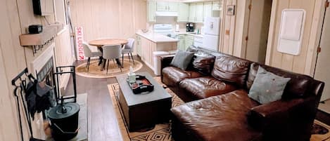 Smart TV, chimenea, Netflix y servicios de streaming