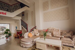 Sala de estar en el lobby