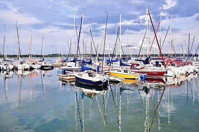 A holiday house / apartment with a difference - with a sauna in the living area. 