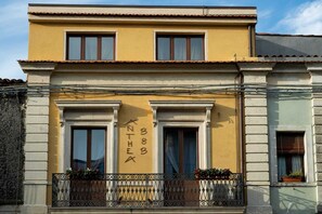 Voorkant van accommodatie