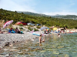 Liegestühle, Strandtücher