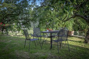 Outdoor dining - House of Roses, Relaxing Holiday (Montemurlo)