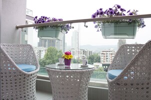 Comfort Condo, City View | Balcony
