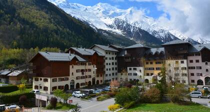 Apt 4/5 pers - 3 min. town center - Mont-Blanc view