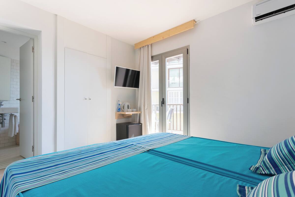 Standard-Zweibettzimmer, Balkon, eingeschränkter Meerblick