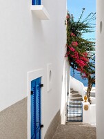 Entrada de la propiedad