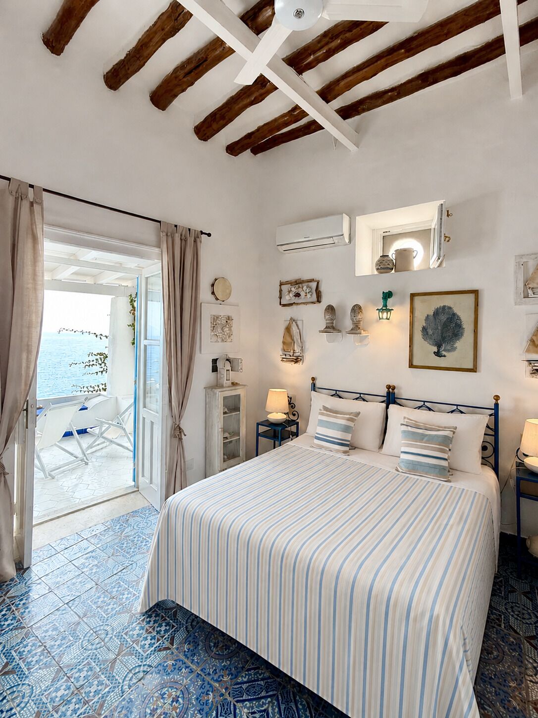 Deluxe Apartment, 2 Bedrooms, 2 Bathrooms, Sea View | Egyptian cotton sheets, premium bedding, in-room safe
