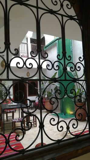 Casa, no fumadores, vistas al patio (Riad) | Vistas desde la habitación