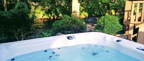 Bañera de hidromasaje exterior