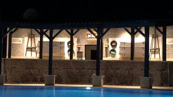 Bar a la piscina
