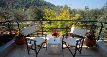 BILLIAS HOUSE VOURVOUROU Casa de 4 habitaciones, 8 personas con excelentes vistas al mar