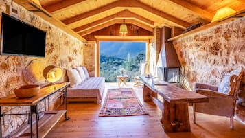Quarto conforto, cozinha americana (SAMANLIK) | Área de estar