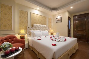 Chambre Lune de Miel | Coin séjour