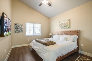 2 Schlafzimmer, Bügeleisen/Bügelbrett, kostenloses WLAN, Bettwäsche