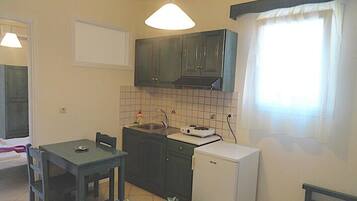 Economy Apartment, 1 Bedroom, Mountain View | Private kitchenette