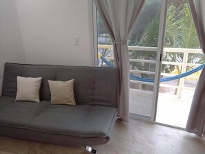 Living area - Posada Kasa Tumben Ka (Tulum)