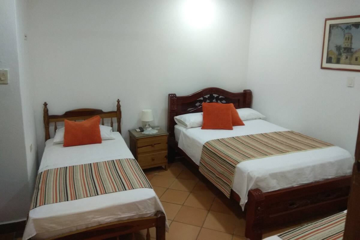 Free WiFi, bed sheets