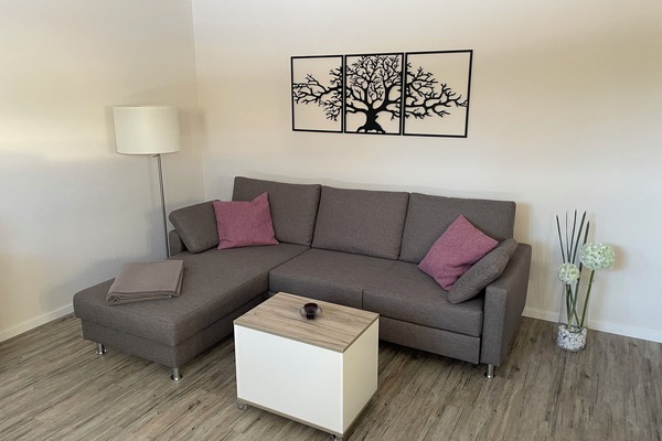 LED-Fernseher, DVD-Player, Tischtennisplatte, Videothek