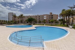 Pool - Achacay 1 - Two Bed with sea and pool views (Los Cristianos)